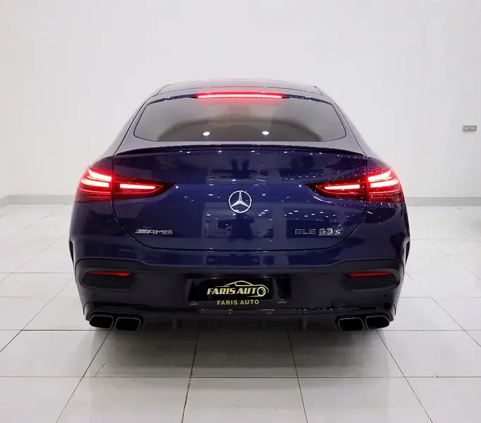 2024 Mercedes-Benz GLE Coupe GLE 63 S AMG 8 Cylinders Petrol Engine Blue Black Coupe