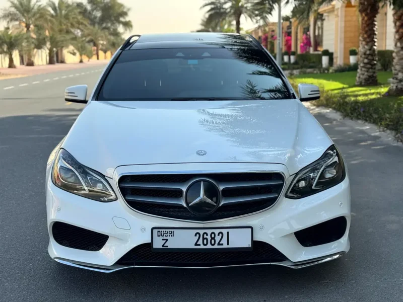 2013 Mercedes-Benz E-Class E 300 3.5 Litres V6 Petrol Engine White Black Wagon Automatic