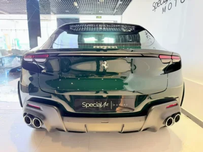 2025 Ferrari Purosangue Standard 12 Cylinders Petrol Engine Green Black SUV Japanese Specs