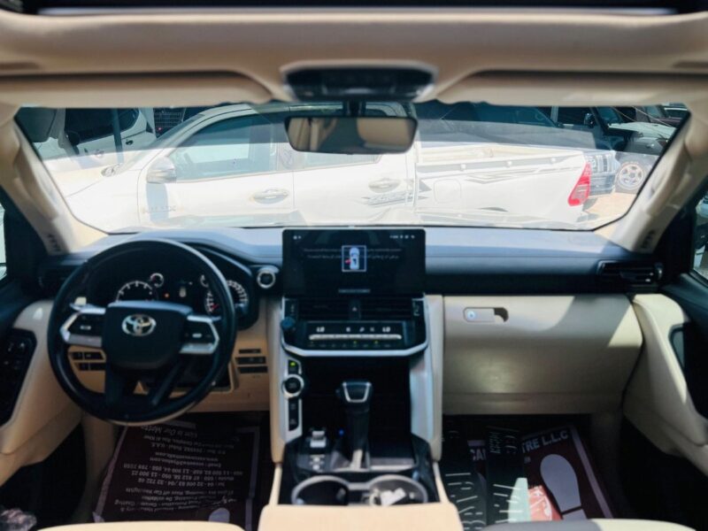 2023 Toyota Land Cruiser GXR 3.5 Litres 6 Cylinder Petrol Engine Black Beige GCC Specs