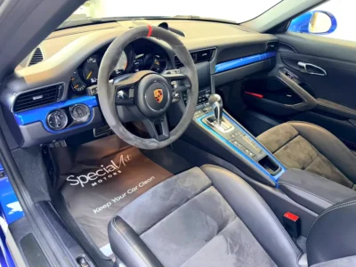 2018 Porsche 911 GT3 6 Cylinders Petrol Engine Blue Black Coupe Japanese Specs Auromatic