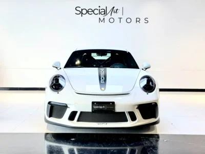 2018 Porsche 911 GT3 6 Cylinders Petrol Engine White Black Coupe Japanese Specs Automatic