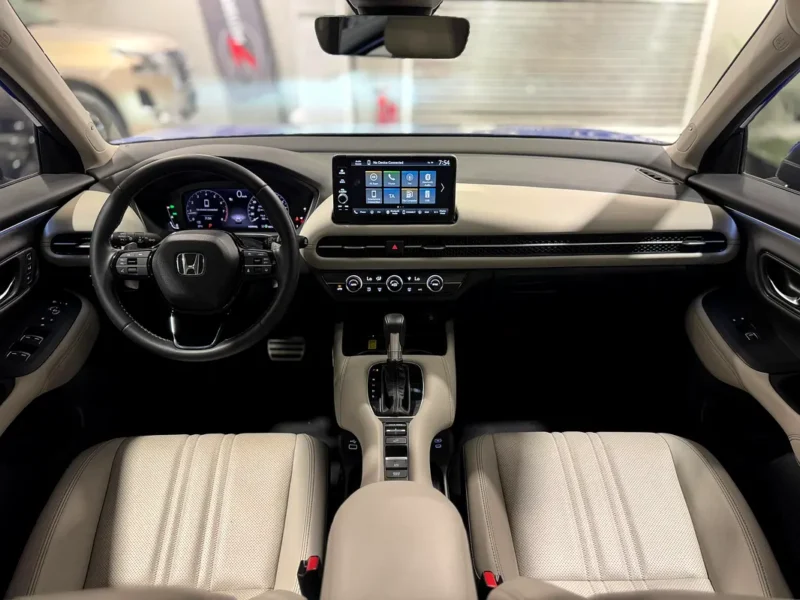 2023 Honda ZR-V EX 4 Cylinders Petrol Engine Blue Beige SUV GCC Specs Excellent Condition