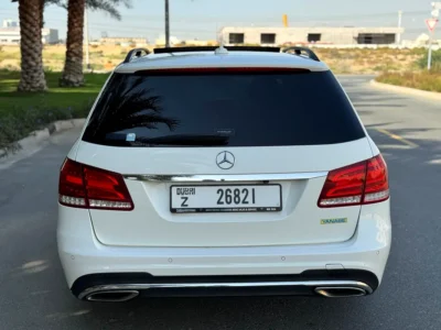 2013 Mercedes-Benz E-Class E 300 3.5 Litres V6 Petrol Engine White Black Wagon Automatic