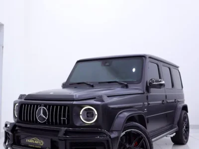 2019 Mercedes-Benz G-Class G 63 AMG 4.0L V8 Biturbo Black Red SUV GCC CARBON INTERIOR