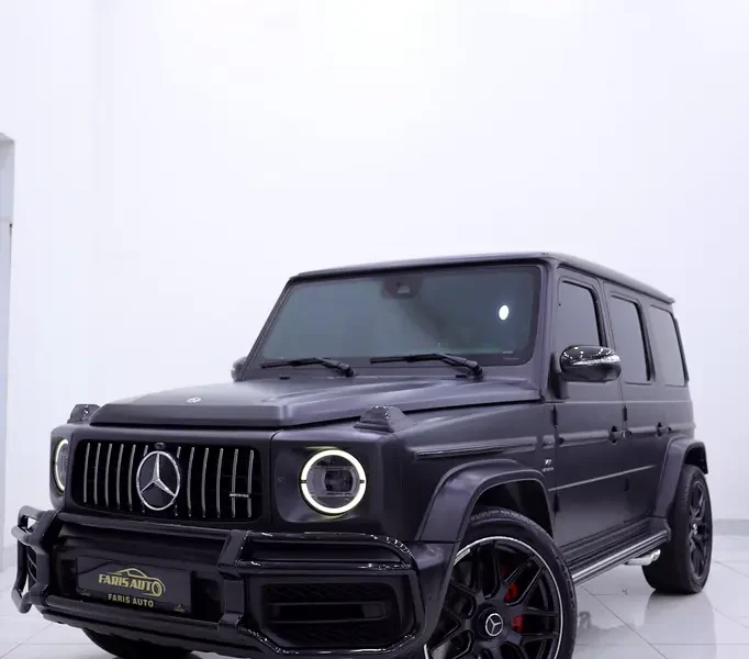 2019 Mercedes-Benz G-Class G 63 AMG 4.0L V8 Biturbo Black Red SUV GCC CARBON INTERIOR