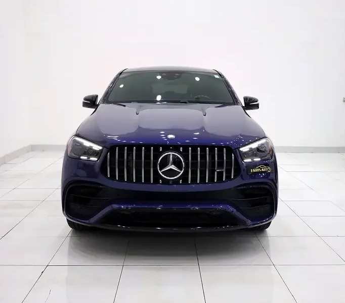 2024 Mercedes-Benz GLE Coupe GLE 63 S AMG 8 Cylinders Petrol Engine Blue Black Coupe