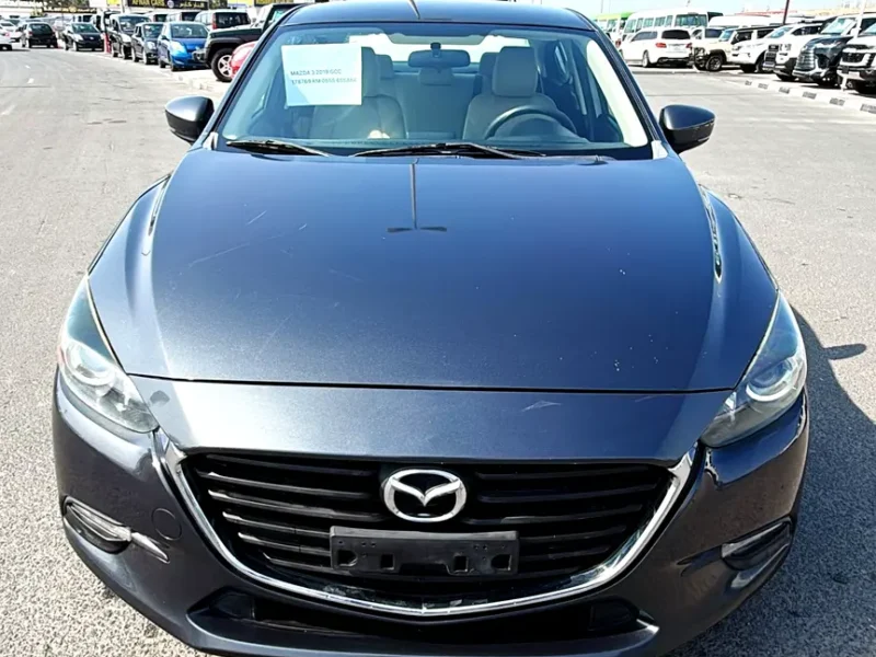 2019 Mazda 3 GT 2.5L Skyactiv-G 4 Cylinders Petrol Engine Grey Beige Sedan GCC Specs