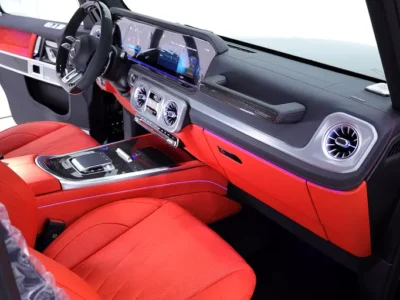 2026 Mercedes-Benz G-Class G 63 AMG 4.0L V8 Biturbo Black Red SUV DOUBLE NIGHT PACKAGE