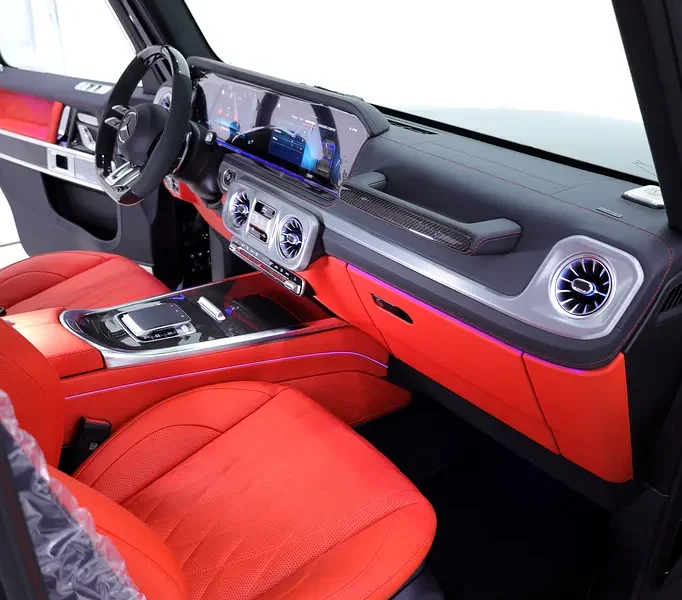 2026 Mercedes-Benz G-Class G 63 AMG 4.0L V8 Biturbo Black Red SUV DOUBLE NIGHT PACKAGE