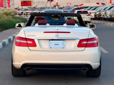2012 Mercedes-Benz E-Class E 350 6 Cylinders Engine White Red Convertible Japanese Specs