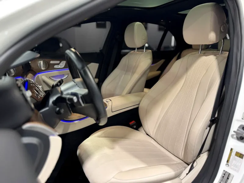 2023 Mercedes-Benz E-Class E 350 4 Cylinders Petrol Engine White Sedan American Specs