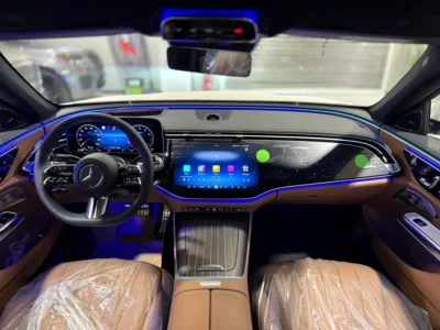 2026 Mercedes-Benz E-Class E 300 4MATIC 4 Cylinders petrol Engine White Brown Sedan