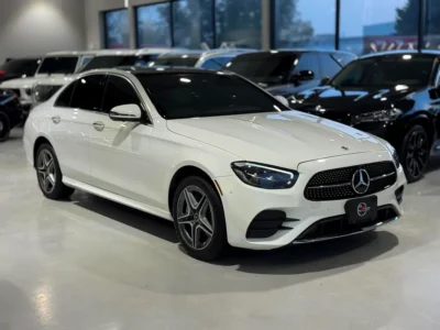 2023 Mercedes-Benz E-Class E 350 4 Cylinders Petrol Engine White Sedan American Specs