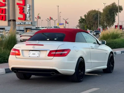 2012 Mercedes-Benz E-Class E 350 6 Cylinders Engine White Red Convertible Japanese Specs