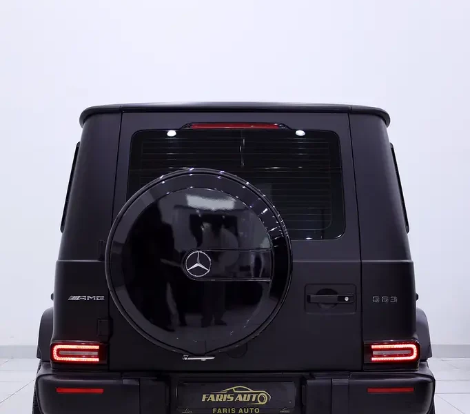 2019 Mercedes-Benz G-Class G 63 AMG 4.0L V8 Biturbo Black Red SUV GCC CARBON INTERIOR