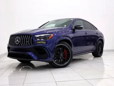 2024 Mercedes-Benz GLE Coupe GLE 63 S AMG 8 Cylinders Petrol Engine Blue Black Coupe