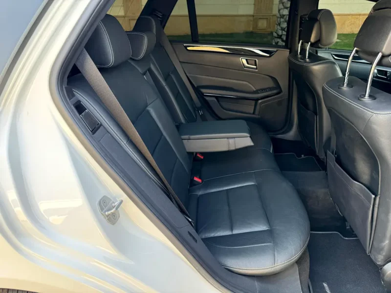 2013 Mercedes-Benz E-Class E 300 3.5 Litres V6 Petrol Engine White Black Wagon Automatic