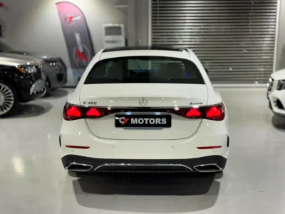 2026 Mercedes-Benz E-Class E 300 4MATIC 4 Cylinders petrol Engine White Brown Sedan