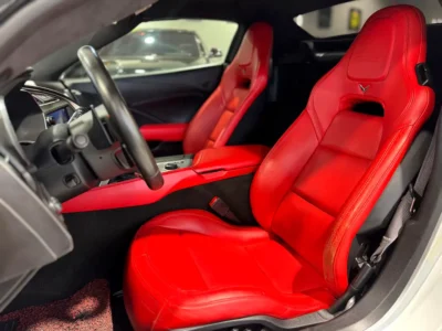 2015 Chevrolet Corvette Z06 1LZ 8 Cylinders Petrol Engine Grey Red Sports Car High Performance