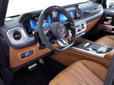 2026 Mercedes-Benz G-Class G 63 AMG 4.0L V8 Biturbo Black Tan SUV DOUBLE NIGHT PACKAGE