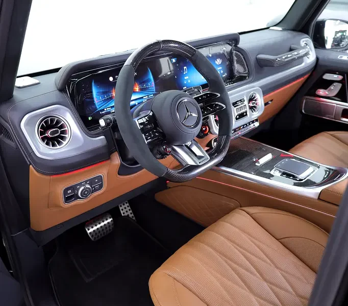 2026 Mercedes-Benz G-Class G 63 AMG 4.0L V8 Biturbo Black Tan SUV DOUBLE NIGHT PACKAGE