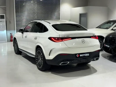 2024 Mercedes-Benz GLC Coupe GLC 300 AMG 4MATIC 4 Cylinders Engine White Red Coupe