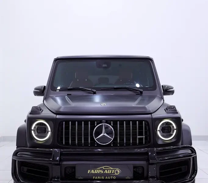 2019 Mercedes-Benz G-Class G 63 AMG 4.0L V8 Biturbo Black Red SUV GCC CARBON INTERIOR