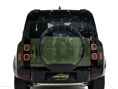 2026 Land Rover Defender 90 SE P30 4 Cylinders Engine Green Tan SUV Luxury Off-Roader