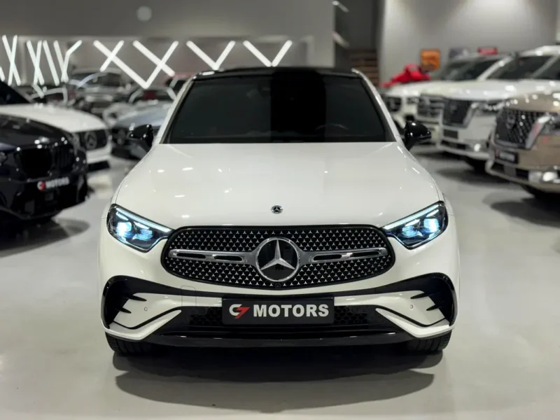 2024 Mercedes-Benz GLC Coupe GLC 300 AMG 4MATIC 4 Cylinders Engine White Red Coupe