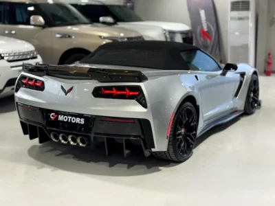 2015 Chevrolet Corvette Z06 1LZ 8 Cylinders Petrol Engine Grey Red Sports Car High Performance
