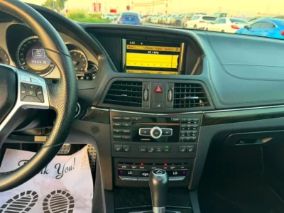 2012 Mercedes-Benz E-Class E 350 6 Cylinders Engine White Red Convertible Japanese Specs