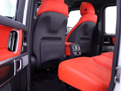 2026 Mercedes-Benz G-Class G 63 AMG 4.0L V8 Biturbo White Red SUV GCC CARBON INTERIOR