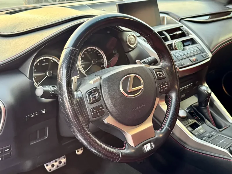 2016 Lexus NX-Series NX 200t F Sport Platinum 2.0L 4 Cylinders Engine Blue Red SUV GCC
