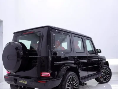 2026 Mercedes-Benz G-Class G 63 AMG 4.0L V8 Biturbo Black Red SUV DOUBLE NIGHT PACKAGE