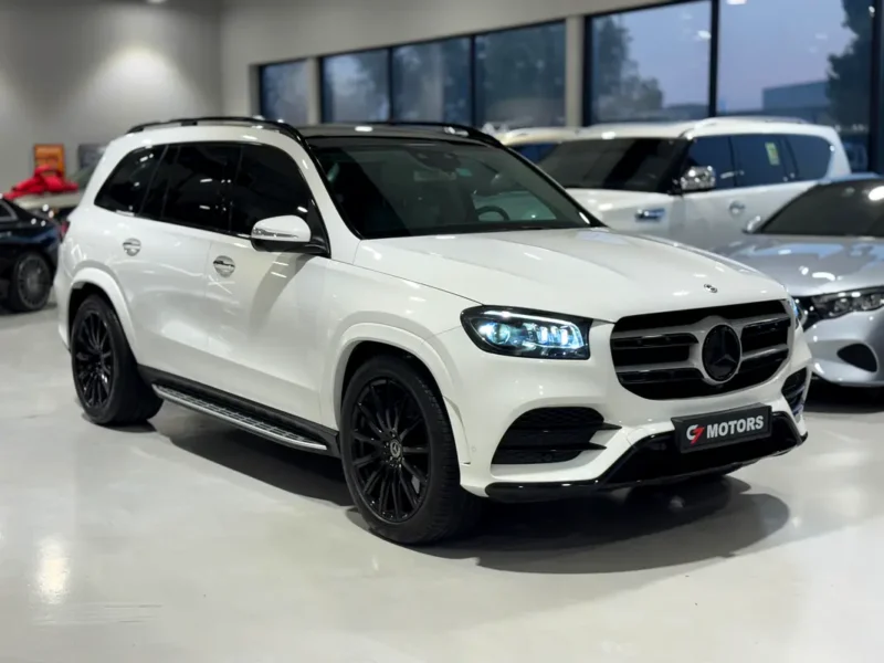 2020 Mercedes-Benz GLS-Class GLS 450 6 Cylinders Petrol Engine White Beige SUV GCC Specs