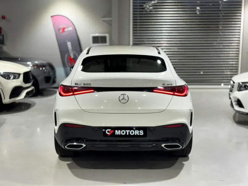 2024 Mercedes-Benz GLC Coupe GLC 300 AMG 4MATIC 4 Cylinders Engine White Red Coupe