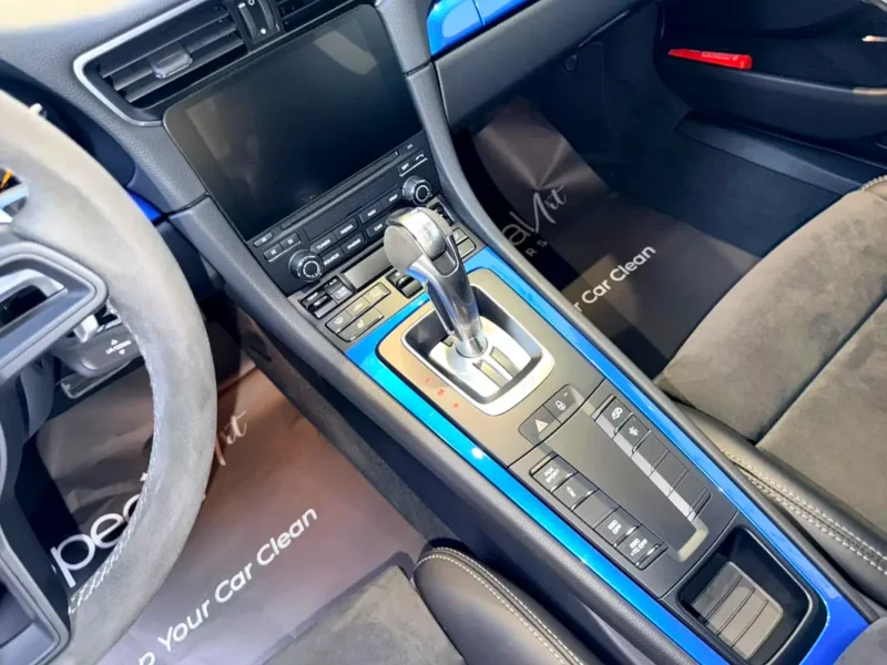 2018 Porsche 911 GT3 6 Cylinders Petrol Engine Blue Black Coupe Japanese Specs Auromatic