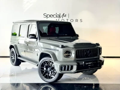 2025 Mercedes-Benz G-Class G 63 AMG 4.0L V8 Biturbo Engine Grey Red SUV European Specs