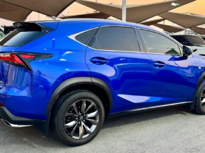 2016 Lexus NX-Series NX 200t F Sport Platinum 2.0L 4 Cylinders Engine Blue Red SUV GCC