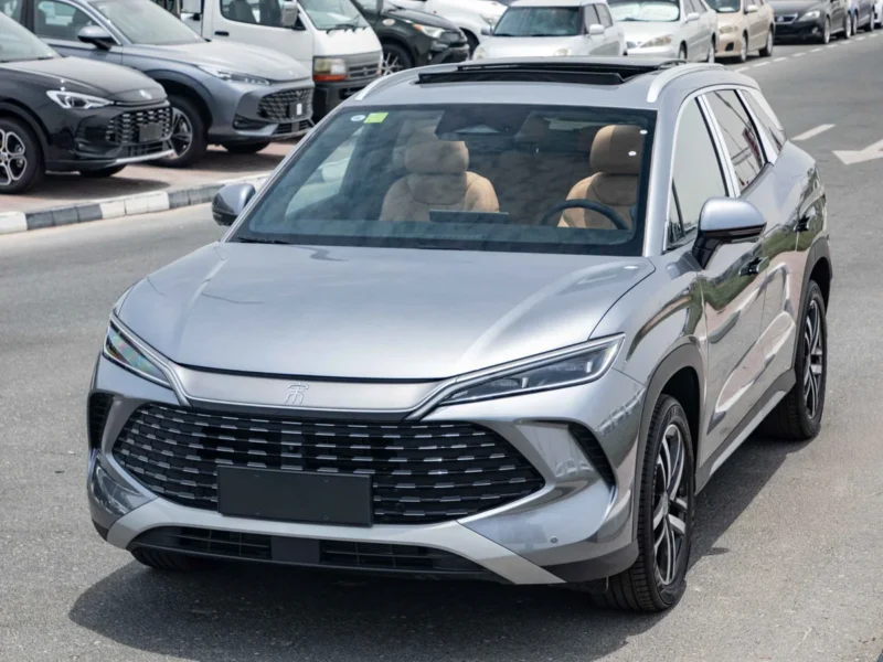 2025 BYD Song L DM‑i 160KM Superior Edition 1.5L Hybrid 4 Cylinders Engine Grey Tan SUV
