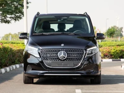 2026 Mercedes-Benz V300 Avantgarde+ Extra Long 2.0L Turbocharged 4-Cylinder Black Van