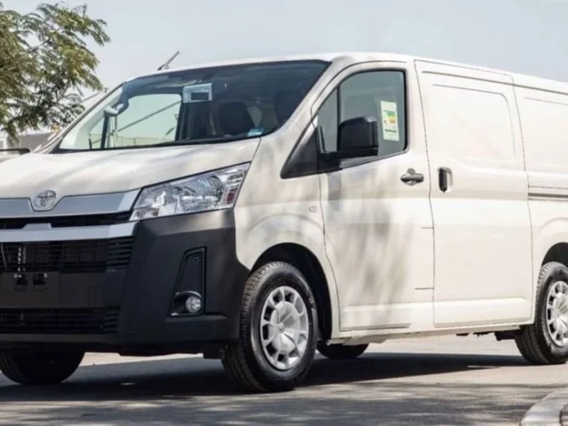 2026 Toyota Hiace Std Roof Half Cargo 3.5 Litres 6 Cylinders Petrol Engine White Grey Van GCC