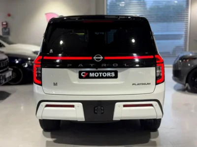 2025 Nissan Patrol LE Platinum 6 Cylinders Petrol Engine White Red SUV GCC Specs Full Option