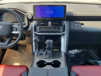 2026 Toyota Land Cruiser VXR 3.5 Litres Twin Turbo 6 Cylinders Petrol Engine Black Red SUV Automatic
