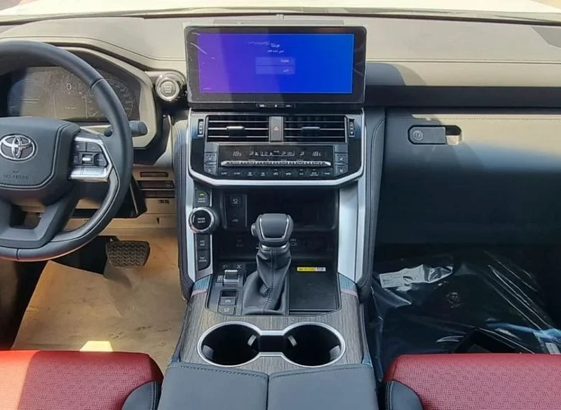 2026 Toyota Land Cruiser VXR 3.5 Litres Twin Turbo 6 Cylinders Petrol Engine Black Red SUV Automatic