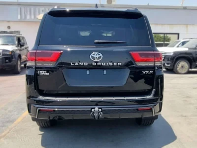 2026 Toyota Land Cruiser VXR 3.5 Litres Twin Turbo 6 Cylinders Petrol Engine Black Red SUV Automatic