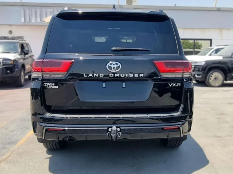 2026 Toyota Land Cruiser VXR 3.5 Litres Twin Turbo 6 Cylinders Petrol Engine Black Red SUV Automatic