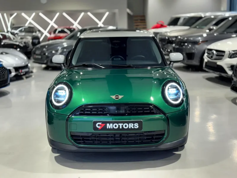2025 MINI Cooper Cooper 4 Cylinders Petrol Engine Green Black Hatchback Korean Specs