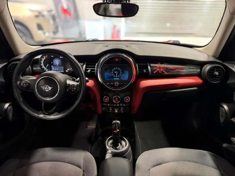 2021 MINI Cooper Cooper 3 Cylinders Petrol Engine Orange Black Hatchback GCC Specs
